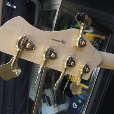 Bass Mods Lefty J/P style 5 string Orange image 7