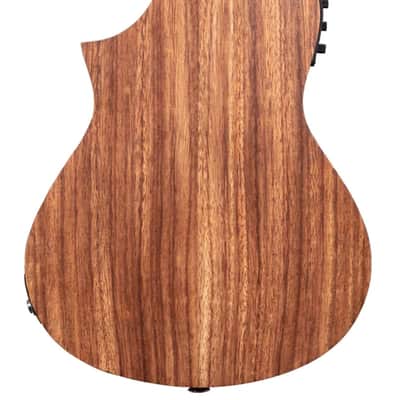 Kala KA-TK-C-CE Teak Tri-Top Concert Acoustic-Electric Ukulele image 4