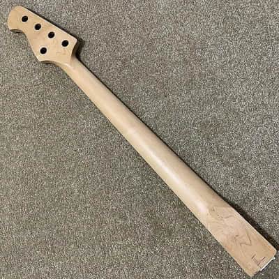 Harley Benton 5 String Bass Maple Wood Neck and 20 Frets Rosewood Fingerboard Fretboard image 2
