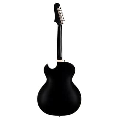 Guild Starfire I Jet 90 Semi-Hollow Guitar w/GVT - Black Satin - Open Box image 7