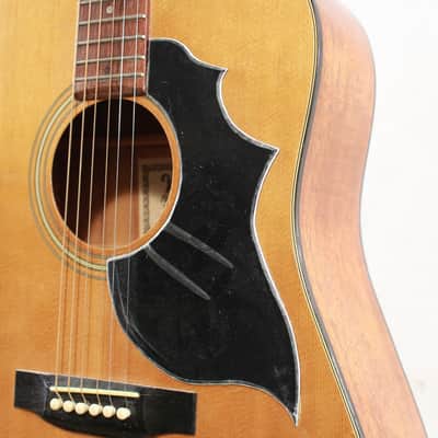 Project Repair 1970's Ventura V6 Square Shoulder Dreadnought Acoustic Guitar w/ Case image 10