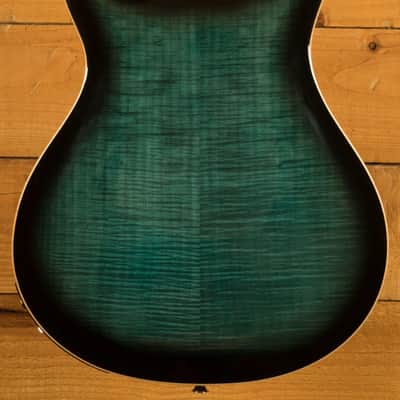 PRS SE Hollowbody II Piezo - Peacock Blue Burst image 4