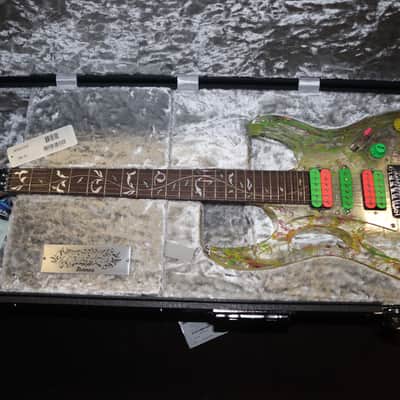 Ibanez JEM20th Steve Vai Signature 20th Anniversary 2007 - Clear Splatter image 7