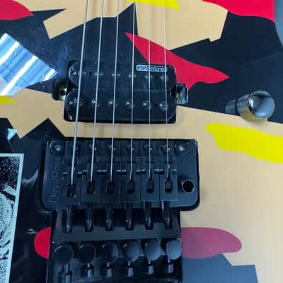 2013 ESP LTD GL-200K George Lynch Signature - Black with Kamikaze Graphic image 15