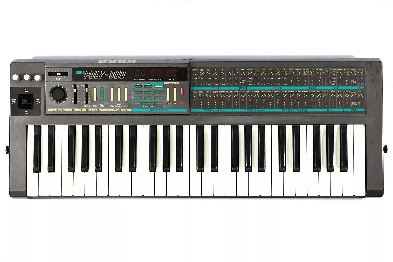 Korg Poly-800 Polyphonic Analog Synthesizer | Reverb