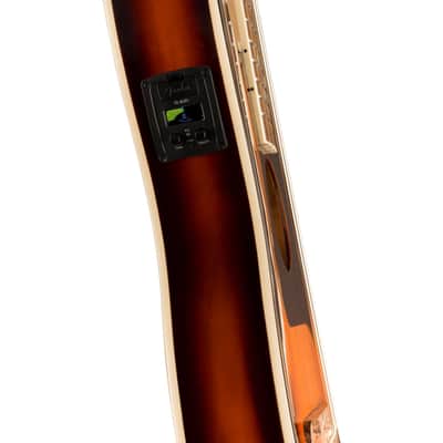 Fender Fullerton Precision Bass Ukulele 3-Color Sunburst - Fretted Bass Ukulele image 6