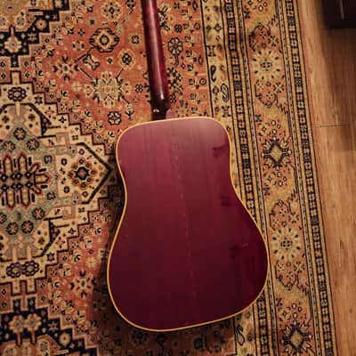 1976 Gibson Hummingbird Cherry Sunburst w/ OHSC | LR Baggs Dual Source, Medium Aged Naturally image 4