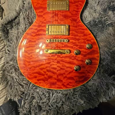 Edwards (ESP) Les Paul E LP 92SD/MQ - Quilted Mapletop image 14