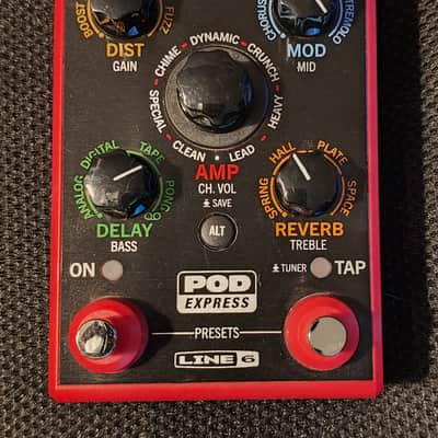 Line 6 POD Express 2024 - Present - Red / Black image 1