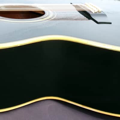 1979 Ibanez Concord J-502BK 12-String Jumbo Late 1970s Black / MIJ Lawsuit Era Vintage + Original Hard Case image 15