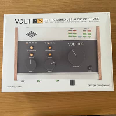 Universal Audio Volt 276 USB-C Audio Interface 2021 - Present - Tan / Gray image 4