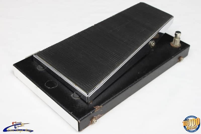Vintage Morley Black Gold BWV Basic Wah Volume Pedal, Works Great