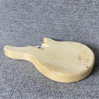 Solid Basswood 4 String StingRay Style Bass Body image 6