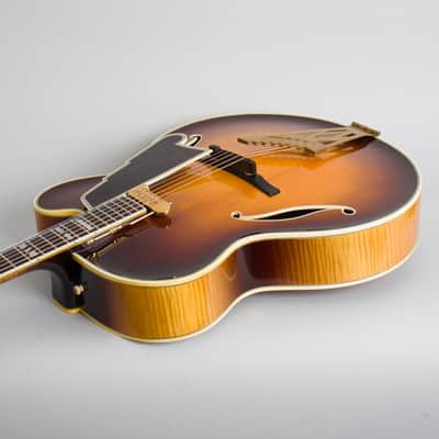 D'Aquisto New Yorker Delux Arch Top Acoustic/Electric Guitar (1967) - Sunburst Lacquer original black hard shell case image 7