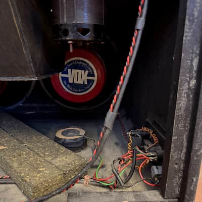 Vintage 1969 Vox Gyrotone II G2 Rotary Speaker Cabinet Original Footswitch 1960s image 15