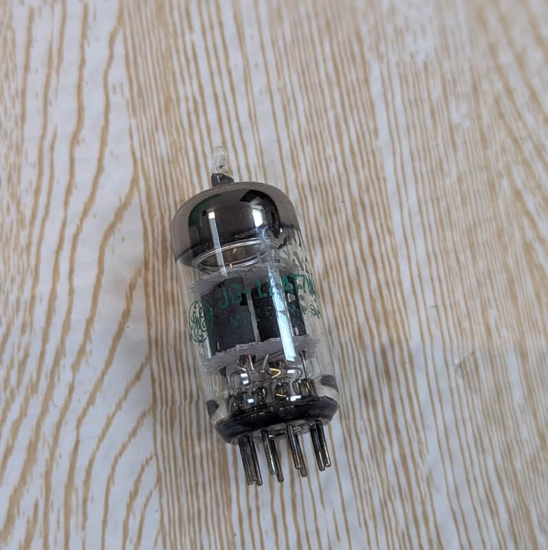 Vintage GE 12AT7/ECC81 6201 Preamp Tube--Tested & Working! image 1