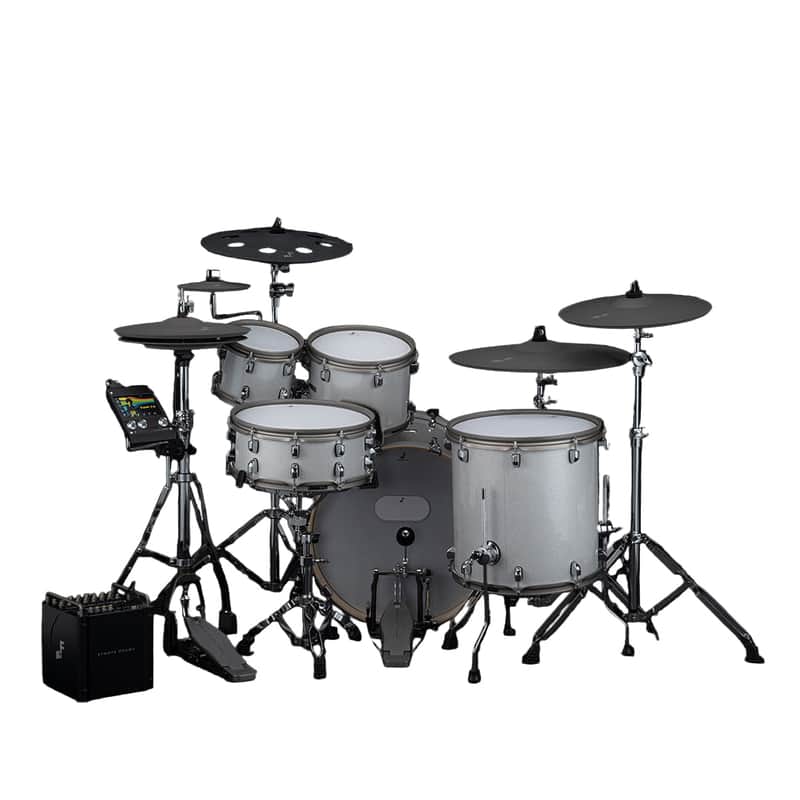 EFNOTE PRO 702 Modern Electronic Drum Set White Sparkle image 1