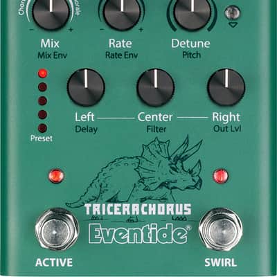 Eventide TriceraChorus Stereo Chorus Effects Pedal image 1