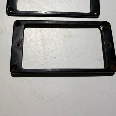 Gibson Humbucker trim ring 1960s  - Black image 2