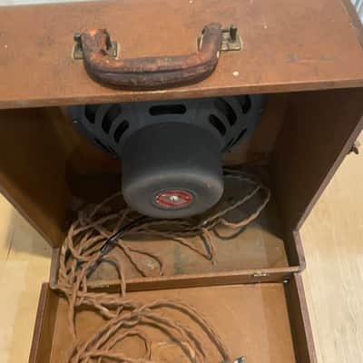Ampro Deluxe 12” Speaker Cabinet 1948 - Brown image 2