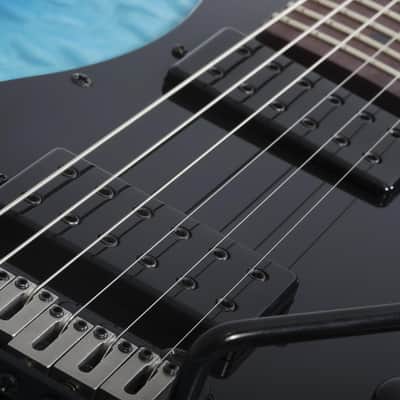 Schecter Traditional Pro Transparent Blue Burst image 7