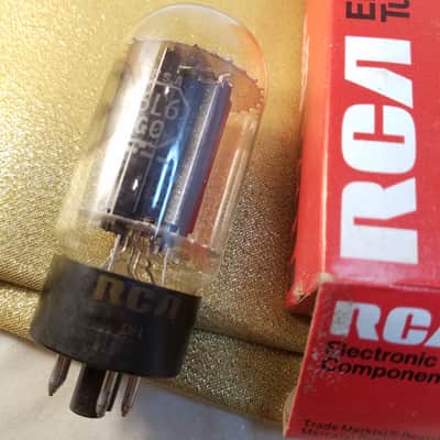 RCA Pair (2) 6L6GC tNOS AT1000 TESTED Vacuum Tubes matched pair 6L6 Beam Power Tetrode 1959-1975 image 2