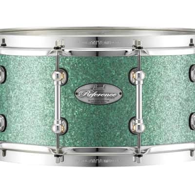 Pearl Music City Custom Reference Pure 14"x6.5" Snare Drum ICE BLUE OYSTER RFP1465S/C414 image 9