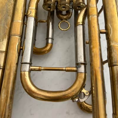 Yamaha YBH-301M Marching Baritone Horn 2010s - Lacquered Brass image 18
