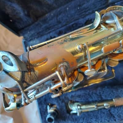 Olds Parisian Ambassador Alto Saxophone, France, Good Condition image 15