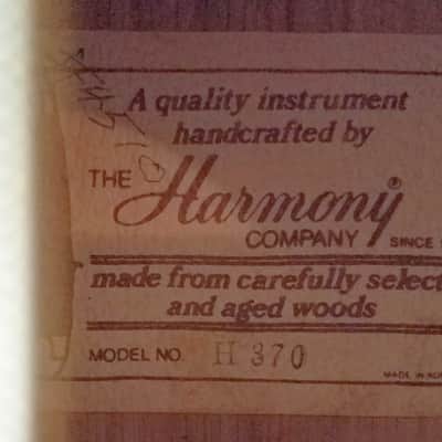 Harmony Soveriegn H370 1980s - Natural image 4