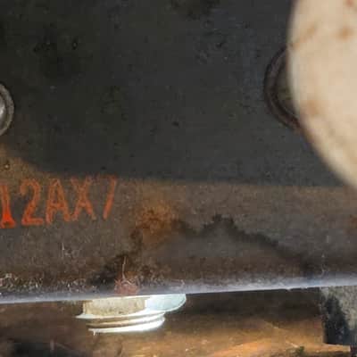 Airline 7214 Amp In Case Guitar Combo Amp Montgomery Ward 1960's image 13