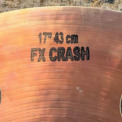 PAPERTHIN Hand Hammered Masterwork Pre Aged Crash Effects 17” 958 g CLEAN image 7