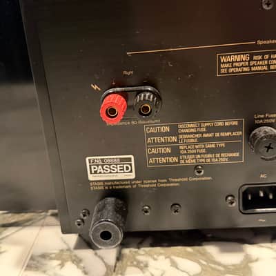 Nakamichi PA7AII 1990 - Black Excellent 225 wpc image 7