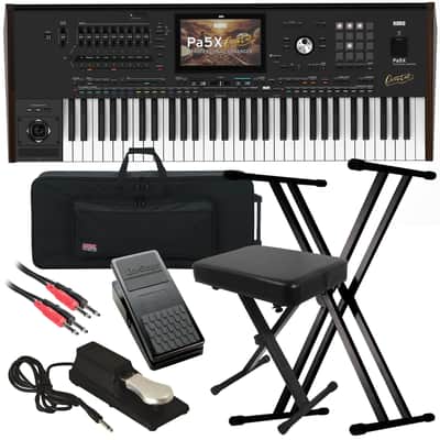 Korg PA5X Oriental 61-key Arranger Workstation Keyboard STAGE KIT image 1