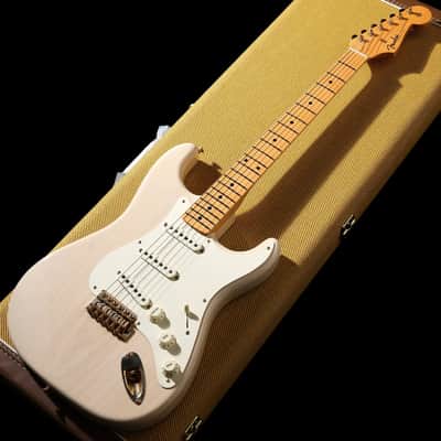 FENDER CUSTOM SHOP Vintage Custom 1957 Stratocaster Aged White Blonde [R101898] (07/31) image 8