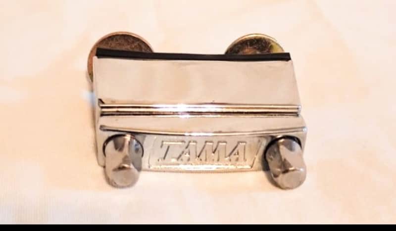 TAMA VINTAGE DIE CAST BUTT PLATE-CHROME-FREE SHIP TO C-USA! image 1
