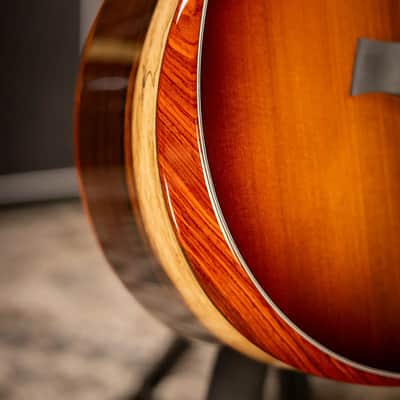 Taylor Custom Shop #13198 12-Fret Grand Concert Acoustic/Electric Guitar - Brazilian Rosewood/Sinker Redwood with Hardshell Case image 13