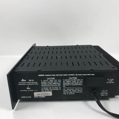 Vintage 1991 DBX XB140 Subwoofer Power Amplifier image 2