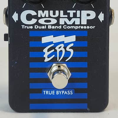 EBS MultiComp Analog, High-Performance Multi-Band Compressor Pedal, True Bypass image 3