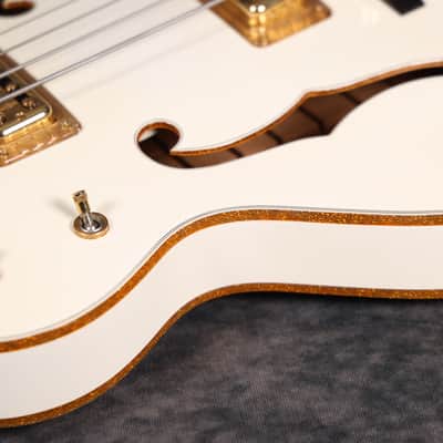 2007 Gretsch G6136LSB White Falcon Bass image 23