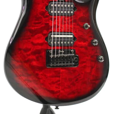 Sterling JP170 DRRB John Petrucci 7 Pearl Red Burst image 3