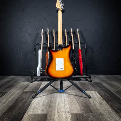 Fender Starcaster Strat-Style Eelctric Guitar SSS - Sunburst image 5