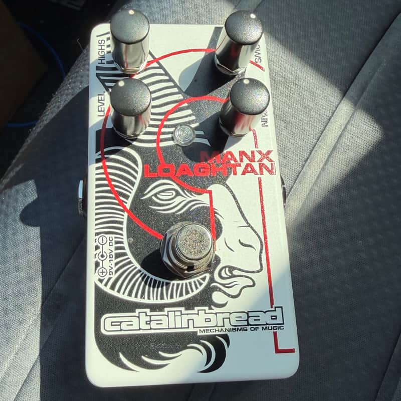 Catalinbread Manx Loaghtan Fuzz Reissue 2025 - White / Black
