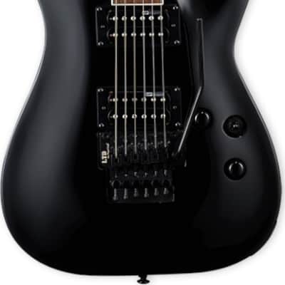ESP LTD MH-200 Electric Guitar, Roasted Jatoba Fingerboard, Black image 1