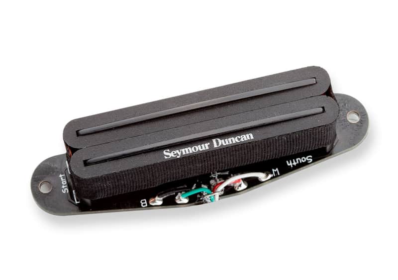 Seymour Duncan STHR-1n Hot Rails Neck Pickup for Telecaster, Black image 1