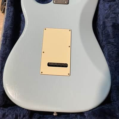 2023 Schecter USA Custom Shop Nick Johnston Traditional HSS “Wembley” Flame Top Nitro - Atomic Ice image 13