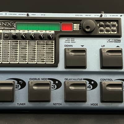 Digitech BNX3 GeNetX Bass Workstation Multi-Effects Pedal w/ 8-Track Recorder, Bag & Manual image 1
