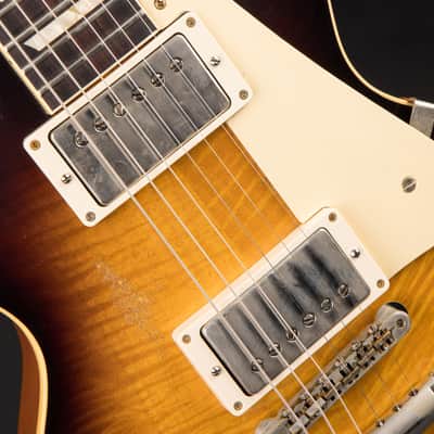 2022 - Gibson Custom Shop Made 2 Measure Murphy Lab '59 Les Paul Standard Murphy Painted Ultra Heavy Aged Kindred Burst #91950A image 14