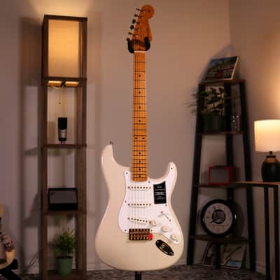 Fender Limited Edition Vintera III Late '50s Stratocaster - Maple Fingerboard, White Blonde image 2