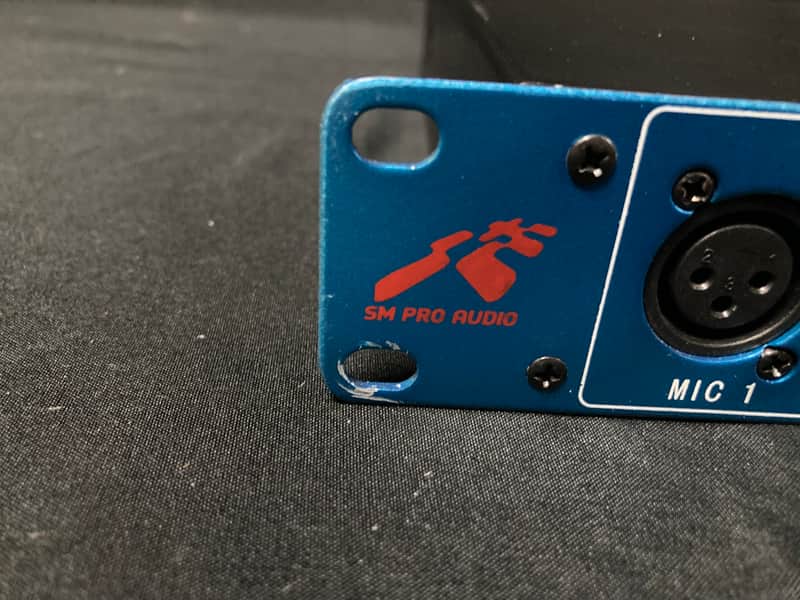 SM Pro Audio PR8 8 Ch Microphone Pre Amp | Reverb